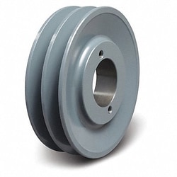 Grainger&nbsp;V-Belt Pulley Cast Iron 5.25 O.D.