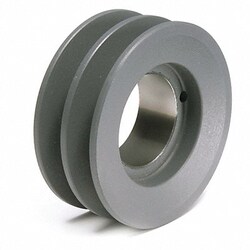 Grainger&nbsp;V-Belt Pulley Cast Iron 4.45 O.D.