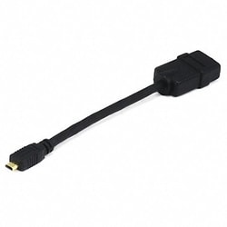 Grainger Micro HDMI(M) to HDMI(F) Adapter 6Inch