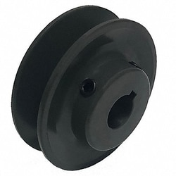 Grainger&nbsp;V-Belt Pulley Cast Iron 2.2 O.D.