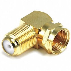 Grainger F-Type F to M Adapter Right Angle