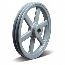 Grainger&nbsp;V-Belt Pulley Cast Iron 10.75 O.D.