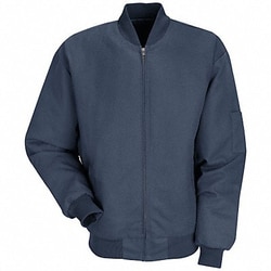 Grainger G0617 Jacket Insulated Nvy Fab Wgh 7.5 oz 2XLT, Quantity: Each