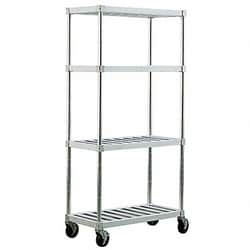 Grainger Mobile Pot and Pan Rack 74 in H 60 in W