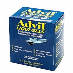 Grainger Ibuprofen Pain/Fever Reducer 200mg PK100