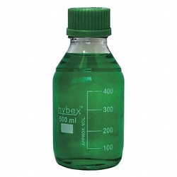 Grainger Media Bottle 171.45mm H 82.55mm Dia PK10