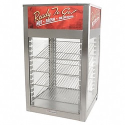 Grainger Humidified Heated Display Case 4 Shelf
