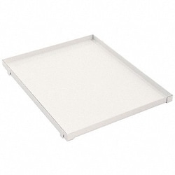 Grainger Shelf 21-3/4 in.Lx17-1/2 in.W Stel White