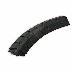 Grainger Cable Protector Drop Over 1 Channel 1ft.
