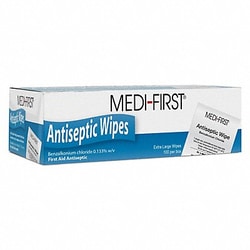 Grainger Topical Antiseptic Wipes PK100