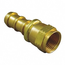 Grainger&nbsp;Hydraulic Hose Fitting Brass 7/16 -20