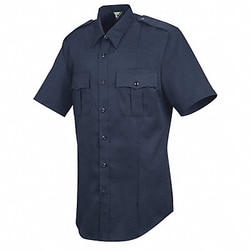 Grainger&nbsp;New Dimension Stretch Dress Shirt M Navy