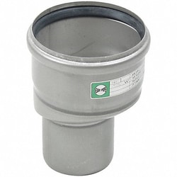 Grainger&nbsp;Eccentric Reducer Coupling SS 3 x 2 in