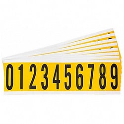 Grainger Numbers And Letters Kit 0 Thru 9 PK25