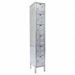 Grainger Bx Lckr 6x1Lckr Silver 78 x18 x18 Assm