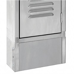 Grainger LockerFrontBase Frnt SSteel 6 x12 x1/16