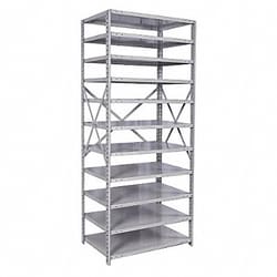 Grainger&nbsp;Metal Shlvng Cap 350 lb 24inx84inx48in