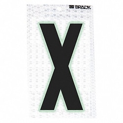 Grainger&nbsp;Ultra Reflective Letter X PK10