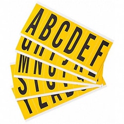 Grainger Numbers And Letters Kit A Thru Z PK25