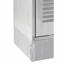 Grainger LockerSideBase Side SSteel 6 x1/16 x18