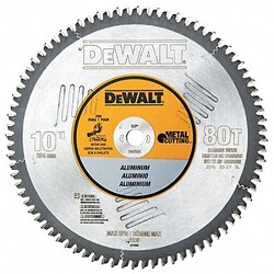 Grainger Circular Saw Blade 10 in Blade 80 Teeth