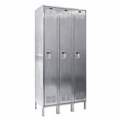 Grainger Lckr 1x3Lckr Silver 78 x54 x18 Assm