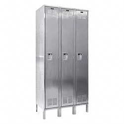 Grainger Lckr 1x3Lckr Silver 78 x36 x18 Assm