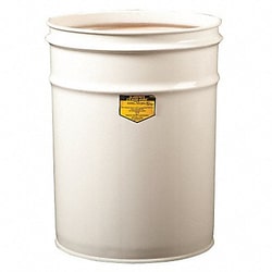 Grainger Open-Head Drum 6 gal White