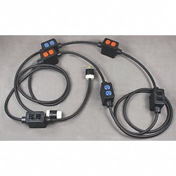 Grainger&nbsp;Feed Through Stringer 6 Boxes 60 ft 20A