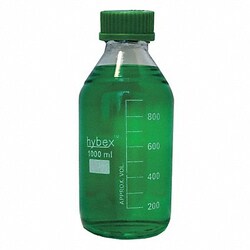 Grainger Media Bottle 215.9mm H 95.25mm Dia PK10