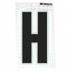 Grainger&nbsp;Ultra Reflective Letter H PK10