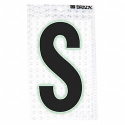 Grainger Letter Label Character S PK10