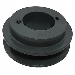 Grainger&nbsp;V-Belt Pulley Cast Iron 2.7 O.D.