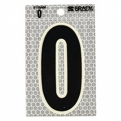 Grainger&nbsp;Ultra Reflective Numbers 0 PK10