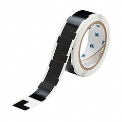 Grainger Floor Tape Black 1 inx1 in L PK750