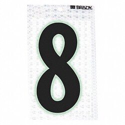 Grainger&nbsp;Ultra Reflective Numbers 8 PK10