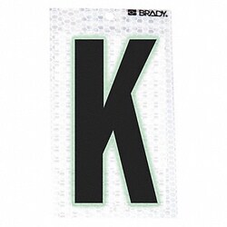 Grainger&nbsp;Ultra Reflective Letter K PK10