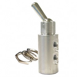 Grainger Toggle Valve Stainless Steel NC