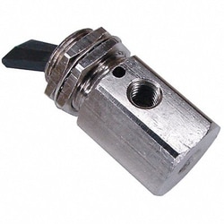 Grainger Toggle Valve NC Brass