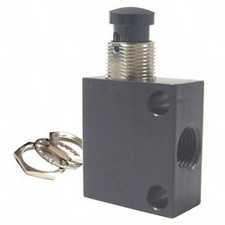 Grainger Manual Air Control 3-Way 2-Position 1/8