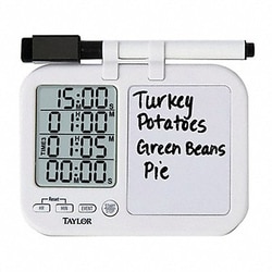 Grainger Digital Clock Count Down Count Up 25hr, Quantity: Each of 1
