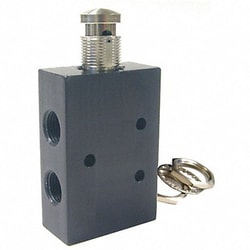 Grainger Manual Air Control 5-Way 2-Position 1/8