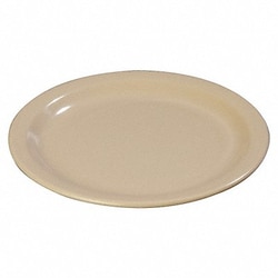 Grainger Dinner Plate 10 1/4 Dia Tan PK48