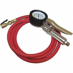Grainger Dial Inflator Gauge 6 ft