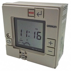 Grainger Electronic Timer 7 Days (2) SPST-NO