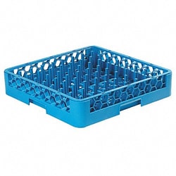 Grainger&nbsp;Closed End Peg Rack 19.88 L Blue PK6