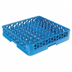 Grainger&nbsp;Closed End Peg Rack 19.88 L Blue PK6