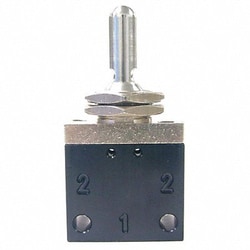 Grainger Toggle Valve 3-Pos 1/8 In NPT