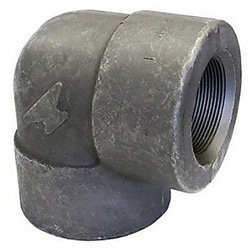 Grainger 90 Elbow Forged Steel 3/4 in FNPT, Quantity: Each of 1