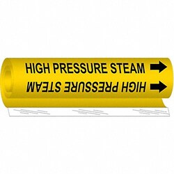 Grainger Pipe Mrkr High Prssr Steam 26in H 12in W